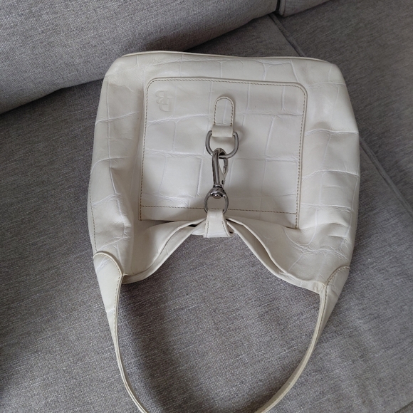 Dooney Bourke Croc Embosed Leather Hobo Bag - Picture 11 of 11